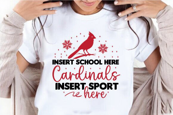 Insert School Here Cardinals Insert SVG Graphics