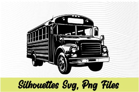 School Bus Silhouette PNG, SVG B3 Review