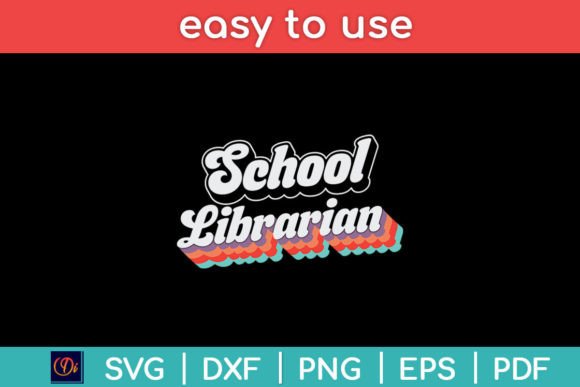 School Librarian Father’s Day Svg Design