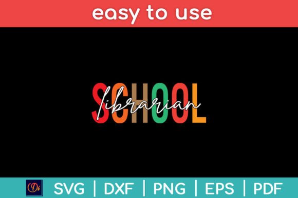 School Librarian Fathers Day Svg File