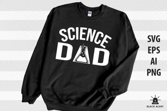 Science Dad Fathers Day Svg Sublimation for Crafts and Graphics