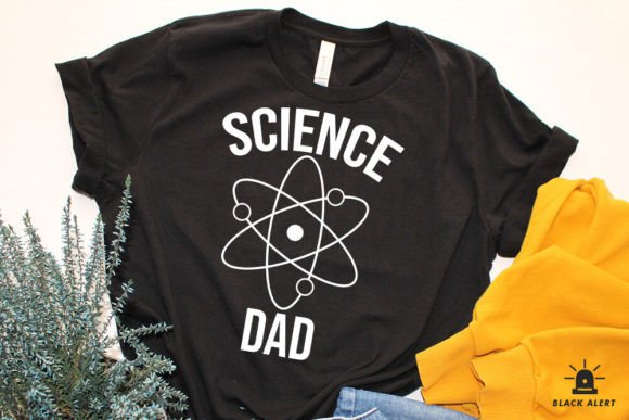 Science Dad SVG for Graphics & Crafts