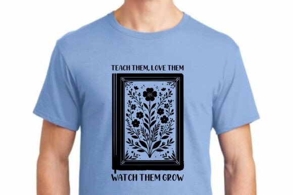 Teacher Boho Flowers SVG PNG Sublimation for Crafts and Graphics