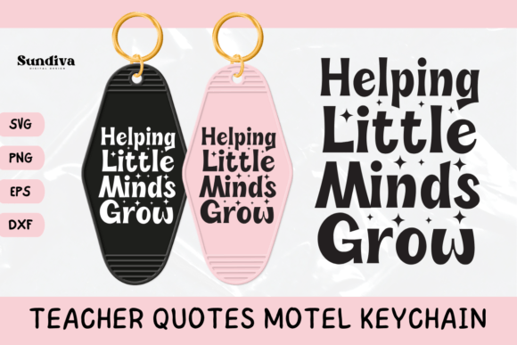 Teacher Sayings Motel Keychain SVG 20