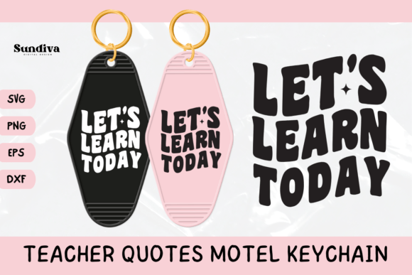 Teacher Sayings Motel Keychain SVG 9