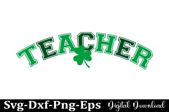 Teacher St Patrick's Day SVG, Lucky SVG