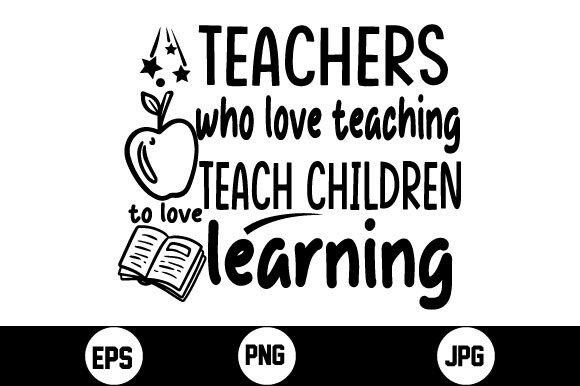 Teacher Who Loves Teaching Svg T Shirt: Graphics for Crafts